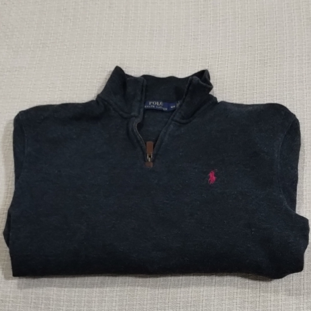 Polo Ralph Lauren Dark Gray Quarter-Zip